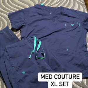 navy med couture set